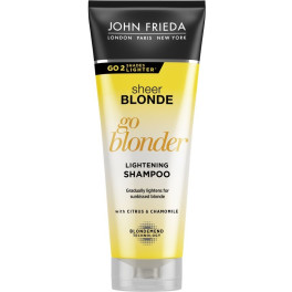 John Frieda Sheer Blonde Shampooing Clarifiant pour Cheveux Blonds 250 Ml Unisexe