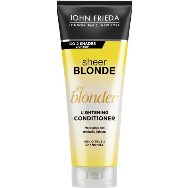John Frieda Sheer Blonde Après-shampooing clarifiant pour cheveux blonds 250 ml Unisexe