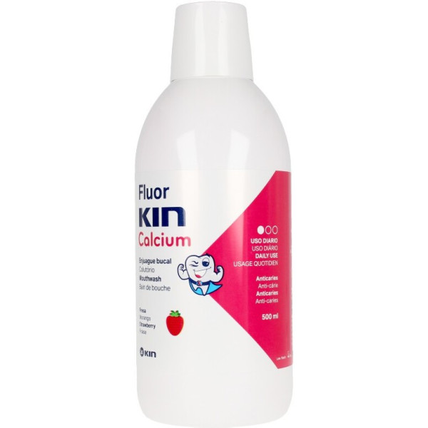 Kin Fluor Calcium bain de bouche 500 ml unisexe