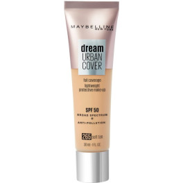 Maybelline Dream Urban Cover Full Coverage Spf50 265-soft Tan 30 Ml Mujer