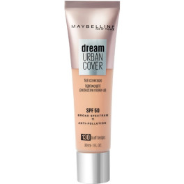 Maybelline Dream Urban Cover Full Coverage Spf50 130-buff Beige 30 Ml Mujer