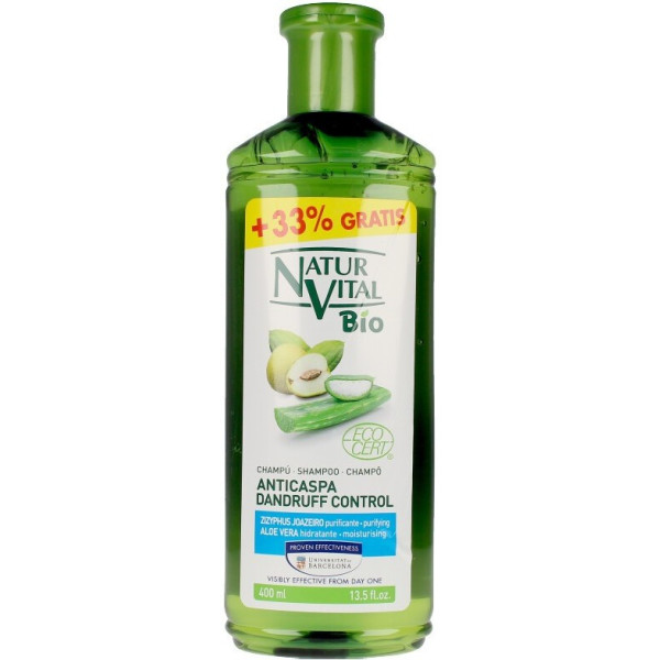 Natur Vital Ecocert Bio Shampoo Anticaspa 400 ml - Unissex