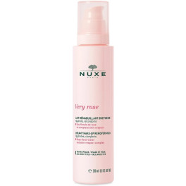 Nuxe Very Rose Lait Demaquillant Onctueux 200 Ml Mixte