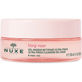 Nuxe Very Rose Gel-masque Nettoyant Ultra Frais Visage 150 ml unissex