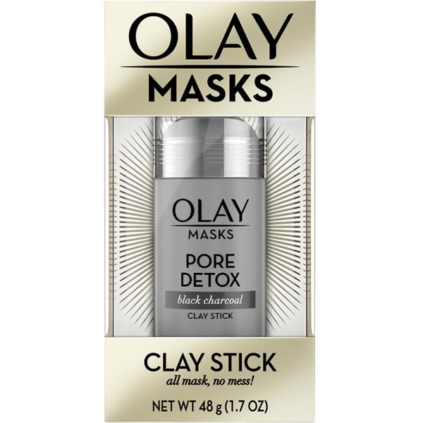 Olay Masks Clay Stick Pore Detox Black Charcoal 48 Gr Unisex