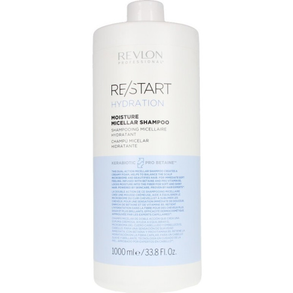 Revlon Reset Shampooing Hydratation 1000 ml unisexe