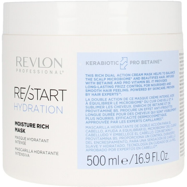 Revlon Re-start Hydration Rich Mask 500 Ml Donna