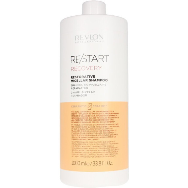 Revlon Reset Recovery Shampoo Restaurante 1000 ml Unissex