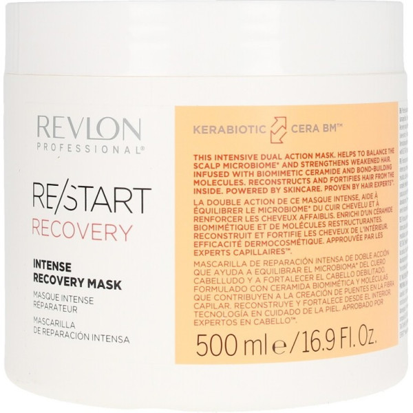 Revlon Reboot Recovery Masque Réparateur 500 ml Unisexe