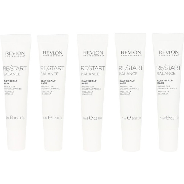 Revlon Re-start Balance Clay Scalp Mask 10x15 Ml Donna