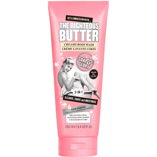 Soap & Glory The Righteous Butter 3in1 Creamy Body Wash 250 Ml Unisex