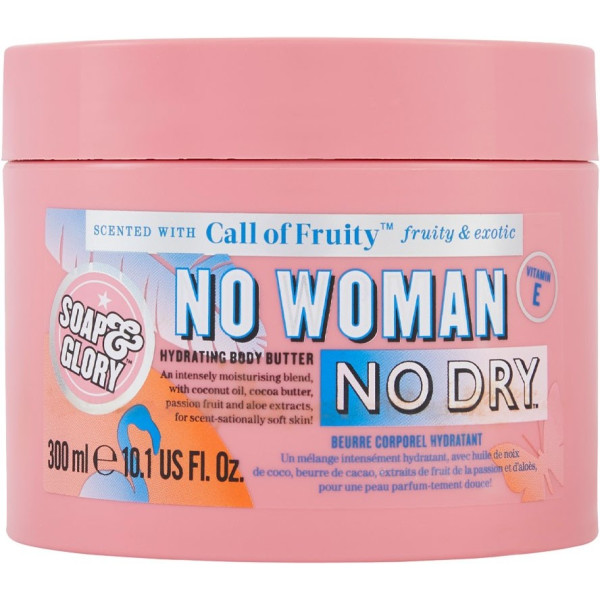 Soap & Glory No Woman No Dry Hydrating Body Butter 300 Ml Unisex