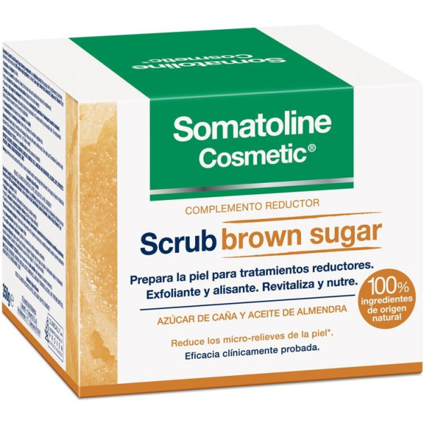 Somatoline Scrub Suplemento Redutor Esfoliante Açúcar Mascavo 350 Gr Unissex