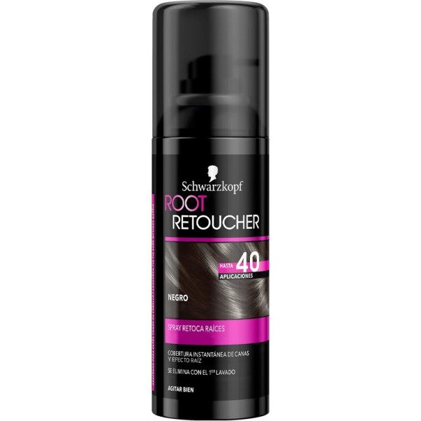 Syoss Root Retoucher Retouch Roots Black Spray 120 Ml Unisexe