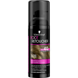 Syoss Root Retoucher Retouches Roots Spray Brun 120 Ml Unisexe