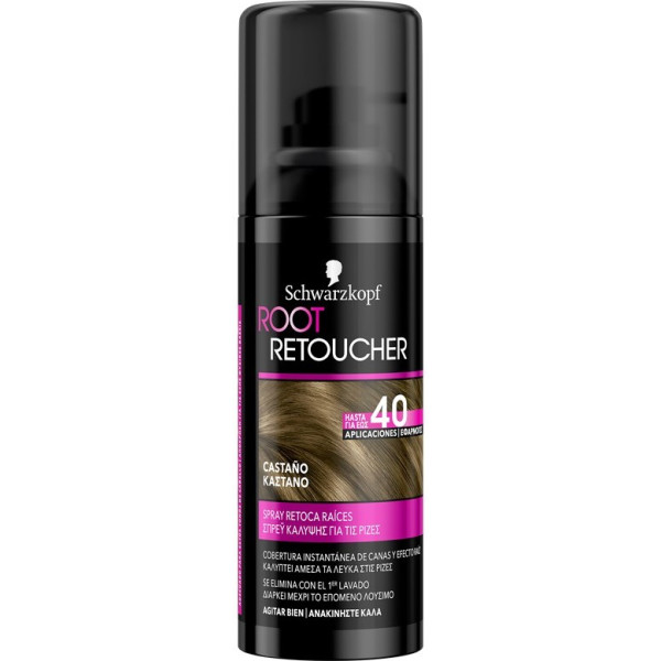 Syoss Root Retoucher Retouches Roots Brown Spray 120 Ml Unisex