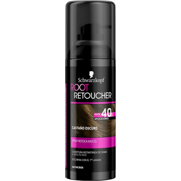 Syoss Root Retoucher Touch Up Roots Donkerbruin Spray 120 Ml Unisex
