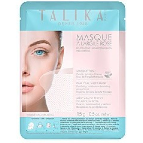 Talika Pink Clay Purifying Mask 15 Gr Unisex