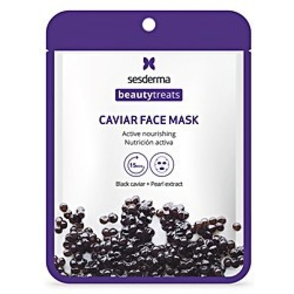 Máscara Sesderma Beauty Treats Black Caviar 22 ml unissex