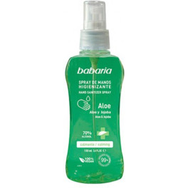 Babaria Higienizante Spray De Manos Aloe 70% Alcohol 500ml