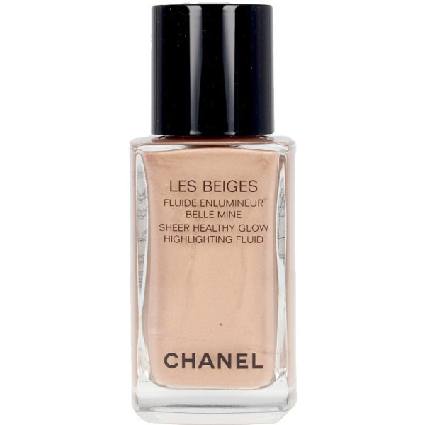 Chanel les beiges sana lucentezza pura evidenziando il liquido infossato