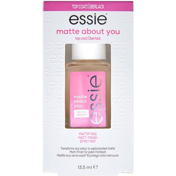 Essie Matte About You Top Coat Mattifying 135 Ml Mujer