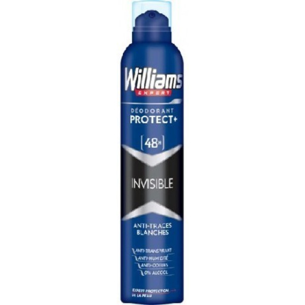 Williams Invisible 48h Deodorant Vaporizador Lote 2 Piezas Unisex