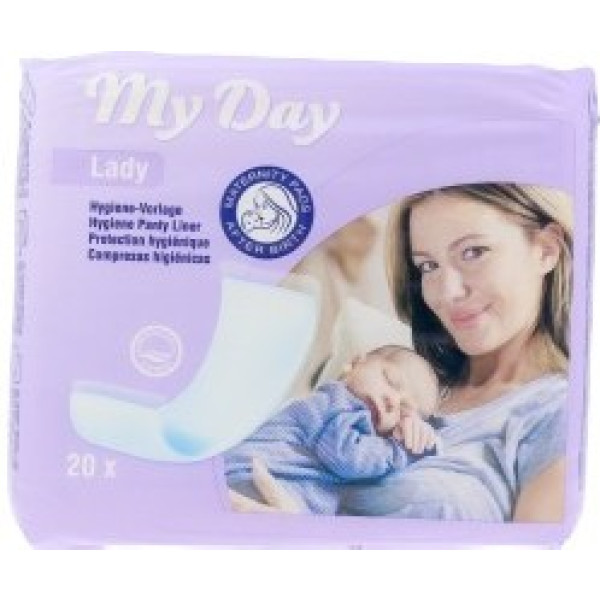 Pensos higiénicos para grávidas My Day 20 unidades Mulher