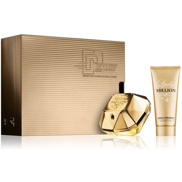 Paco Rabanne Lady Million Edp Spray 80ml + Locion Corporal 100ml