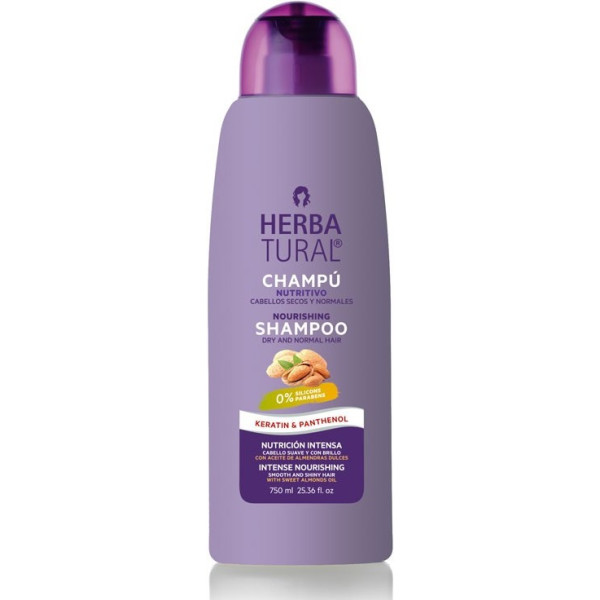 Herbatural Keratin Nährendes Shampoo 750ml