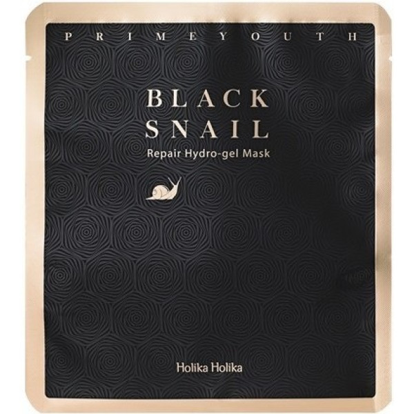 Holika Prime Youth Black Snail Repair Hydro-gel Mascarilla 25g