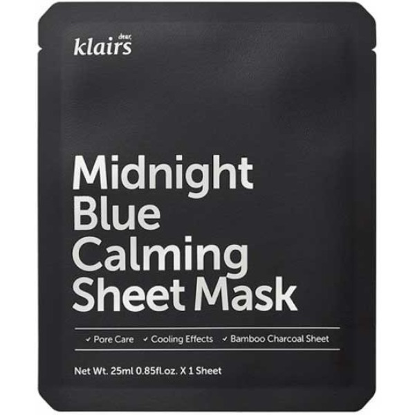 Máscara de Pestanas Calmante Midnight da Klairs Blue Sheet 25 ml