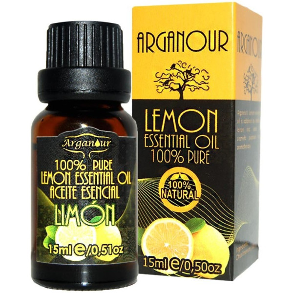 Arganour citroen etherische olie 15 ml uniseks