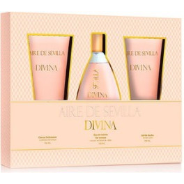 Água De Sevilla Aire De Sevilla Divina Edt Spray Conjunto 150ml 3 P