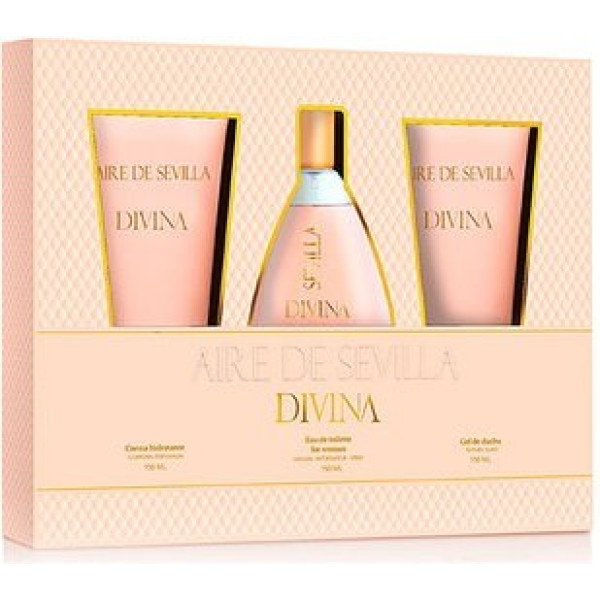 Agua De Sevilla Aire De Sevilla Divina Edt Spray 150ml Sets 3 P