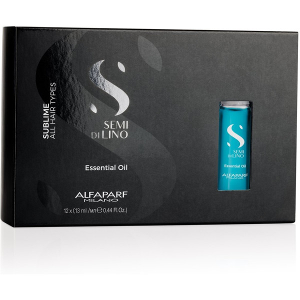 Alfaparf Semi di lino Olio essenziale Sublime 12x13 ml Unisex