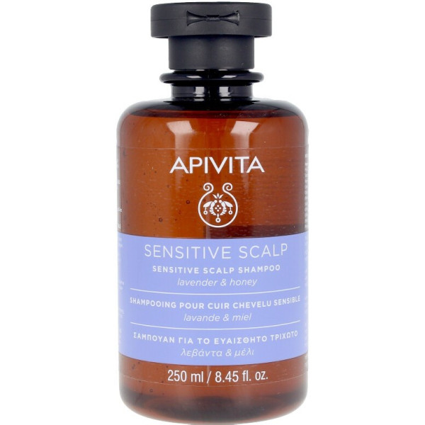 Apivita Sensitive Scalp Shampoo Lavanda e Mel 250 ml Unissex