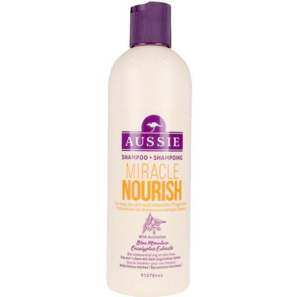 Aussie Miracle Nourish Shampoo 300ml Unissex
