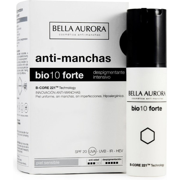 Bella Aurora Bio10 Forte Despigmentante Intensivo Pele Sensível 30 ml Feminino