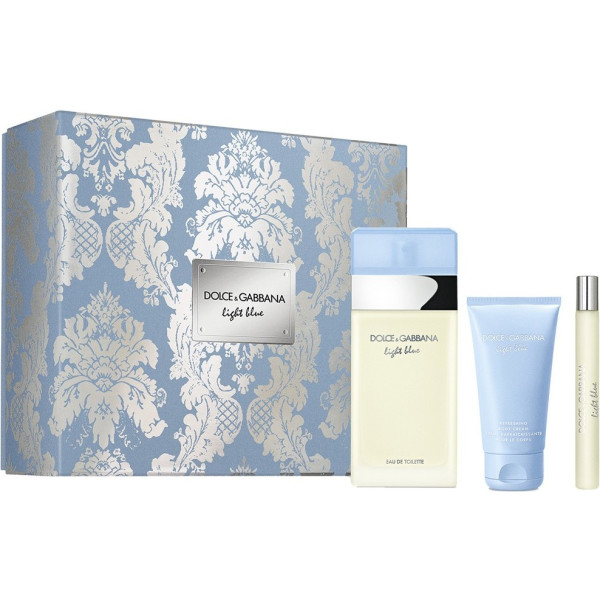 Dolce & Gabbana Light Blue Edt 100ml + Leche Corporal 75ml + Edt 10ml