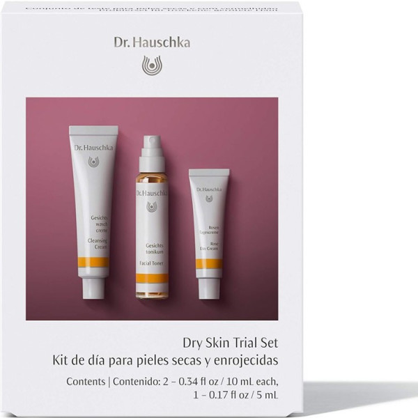 Dr. Hauschka Dry Skin Trial Lote 3 Piezas Unisex