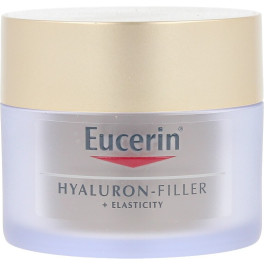 Eucerin Hyaluron-filler +elasticity Crema Noche 50 Ml Mujer