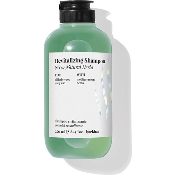 Farmavita Back Bar Shampoo Rivitalizzante Nº04 Erbe Naturali 250 ml Unisex