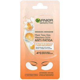 Garnier Skinactive Masque Tissu Yeux Anti-Fatigue X 2 Patchs Unisexe