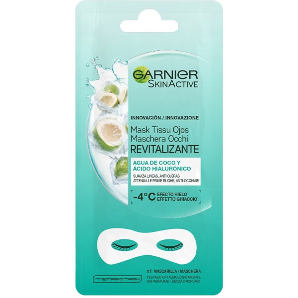 Garnier Skinactive Mask Revitalizing Eye Tissue X 2 Patches Unisex