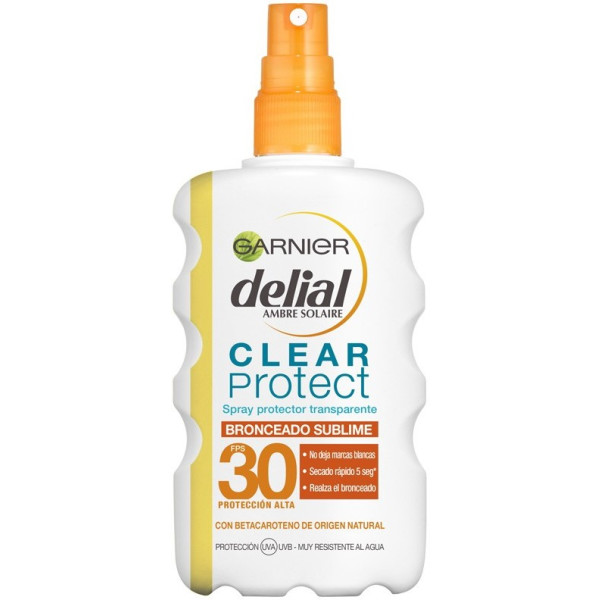 Garnier Clear Protect Transparent Spray SPF30 200 ml Unisex