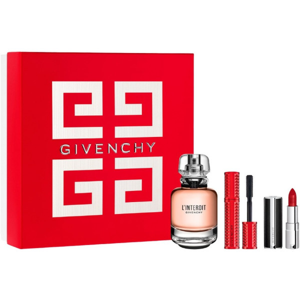 Givenchy L'interdit Edp 50ml + Mini Mascara + Mini Barra De Labios