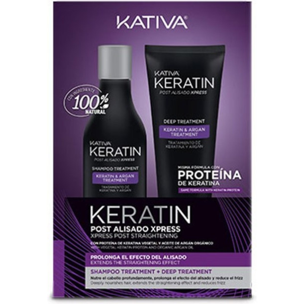 Kativa Keratin Post Straightening Express Lot 2 Stück