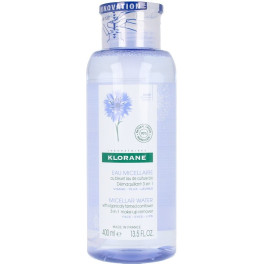 Klorane água micelar 3 em 1 removedor de maquiagem 400 ml unissex