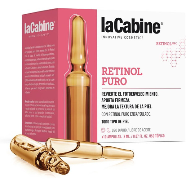 La Cabine Pure Retinol Ampoules 10x2 Ml Feminino